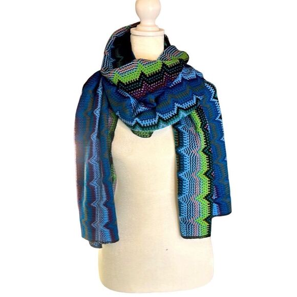 Cejon Colorful Winter Scarf/Shawl - Picture 1 of 5